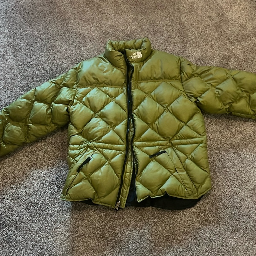 Original Green North Face Jacket